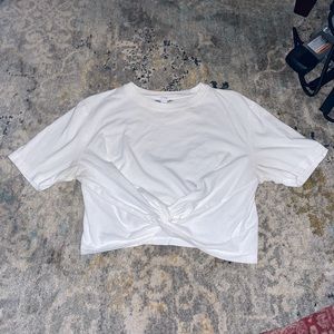 Cropped Wrap TopShop T-Shirt